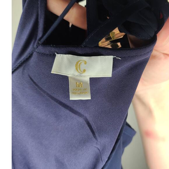 Charming Charlie navy sleeveless dress - medium - Picture 2 of 4